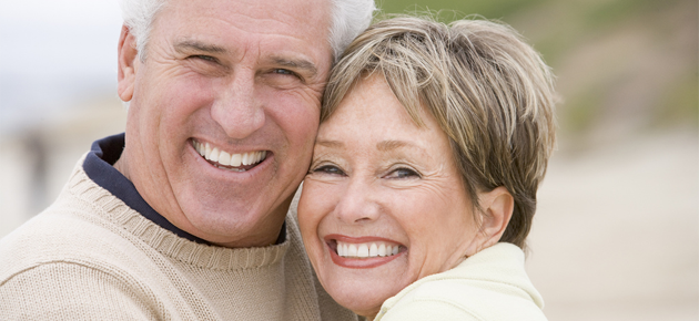 Older Couple Smiling