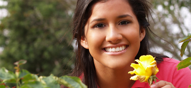 Teen Smiling